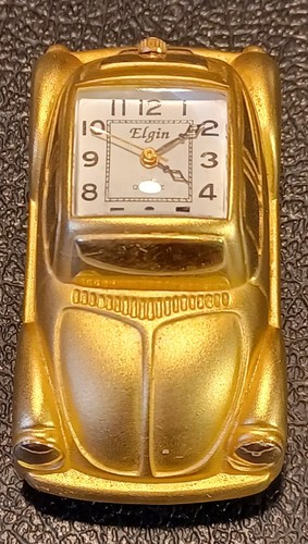 Vtg elgin goldtone - goldtone, volkswagen